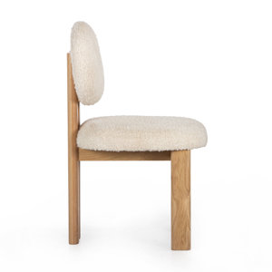 Joss & Main Vivica Boucle Upholstered Parsons Chair | Wayfair